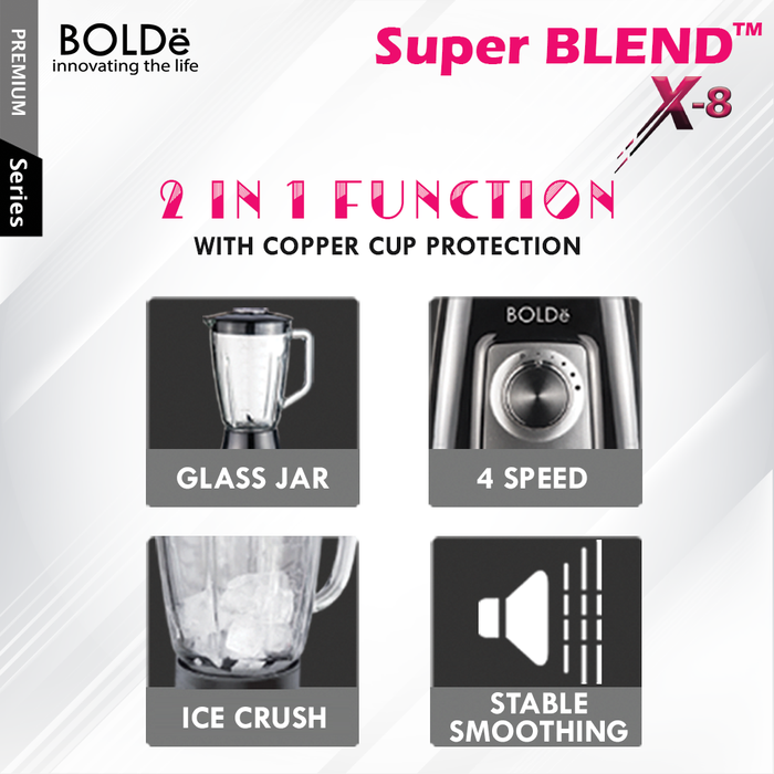 Bolde Super Blend X8 - Hitam